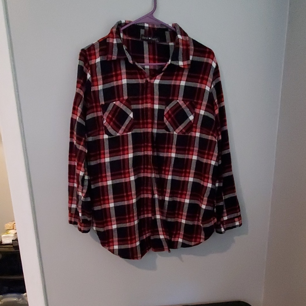 Red/Black/White Flannel